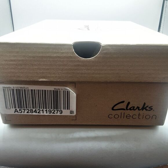 Clarks Caroline Ella Sneakers Women's 5.5M Brown Metallic 2 - Picture 11 of 11